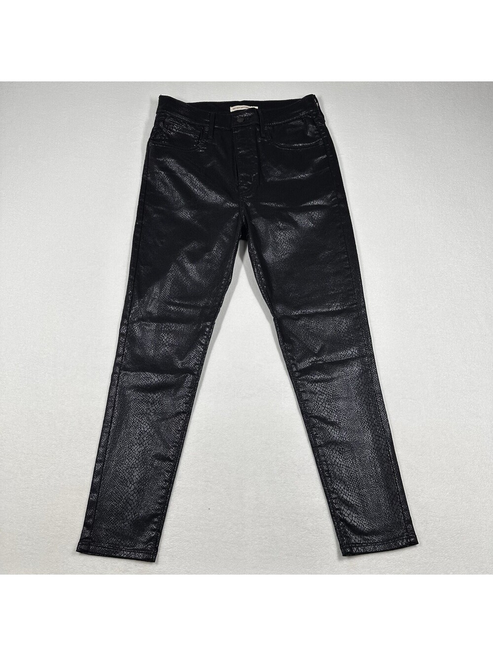 Levi’s Mile High Super Skinny Extra High Slim Snake Print Jeans Pants 30
